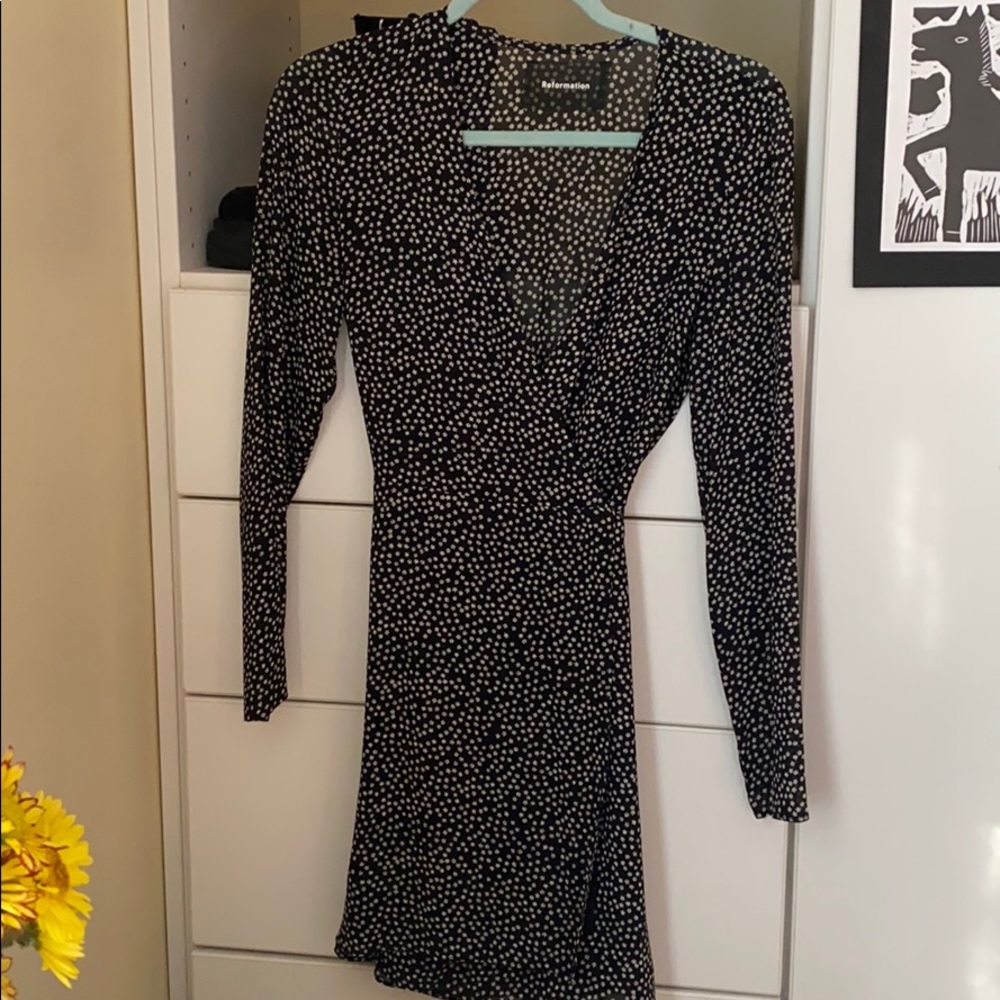NWOT Reformation wrap dress